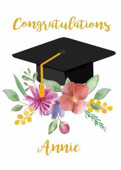 Personalised Charity Graduation Cards & Ecards