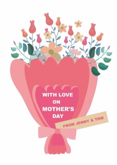 Personalised Charity Mothers Day Cards & Ecards