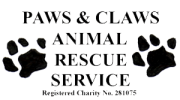 Paws and Claws Animal Rescue Service Logo